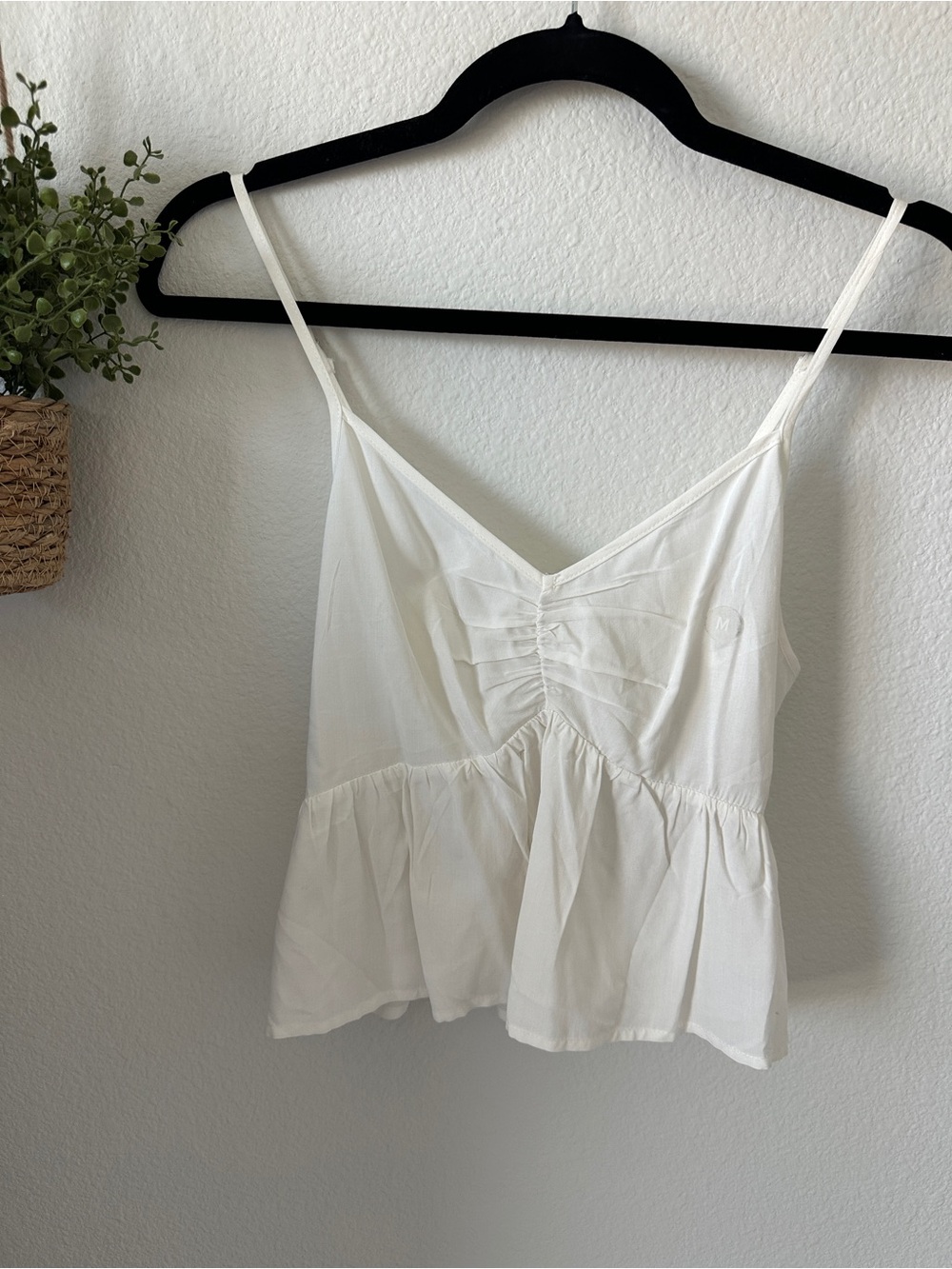 Women’s White Cami Tank Top